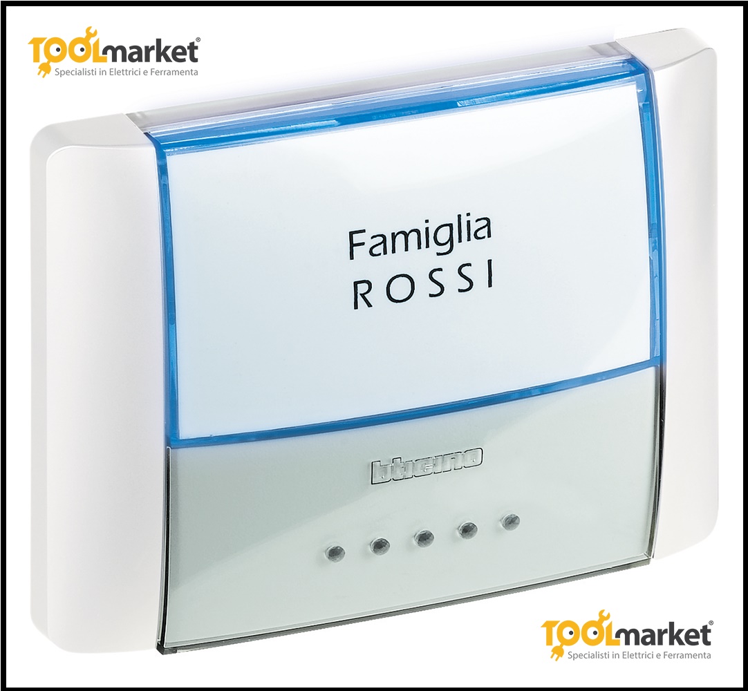 Pulsantiera campanello IP55 Idrobox 26108n