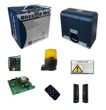 Kit per cancelli scorrevoli kg 500 g- 104014 Genius