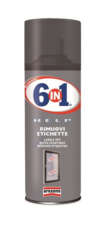 Arexons rimuovi etichette  help 6 in 1  ml 200