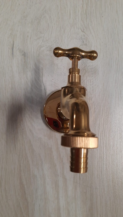 Rubinetto ottone  da giardino in ottone da 1/2"