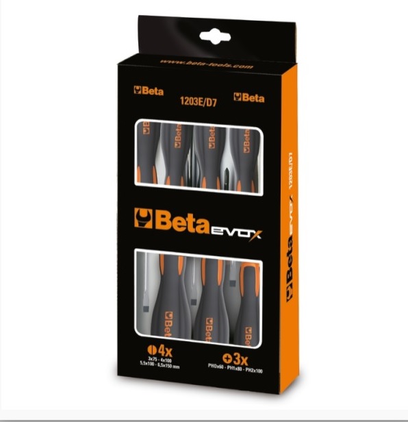 Cacciaviti set 8pz  BETAevox 1203E/D8P