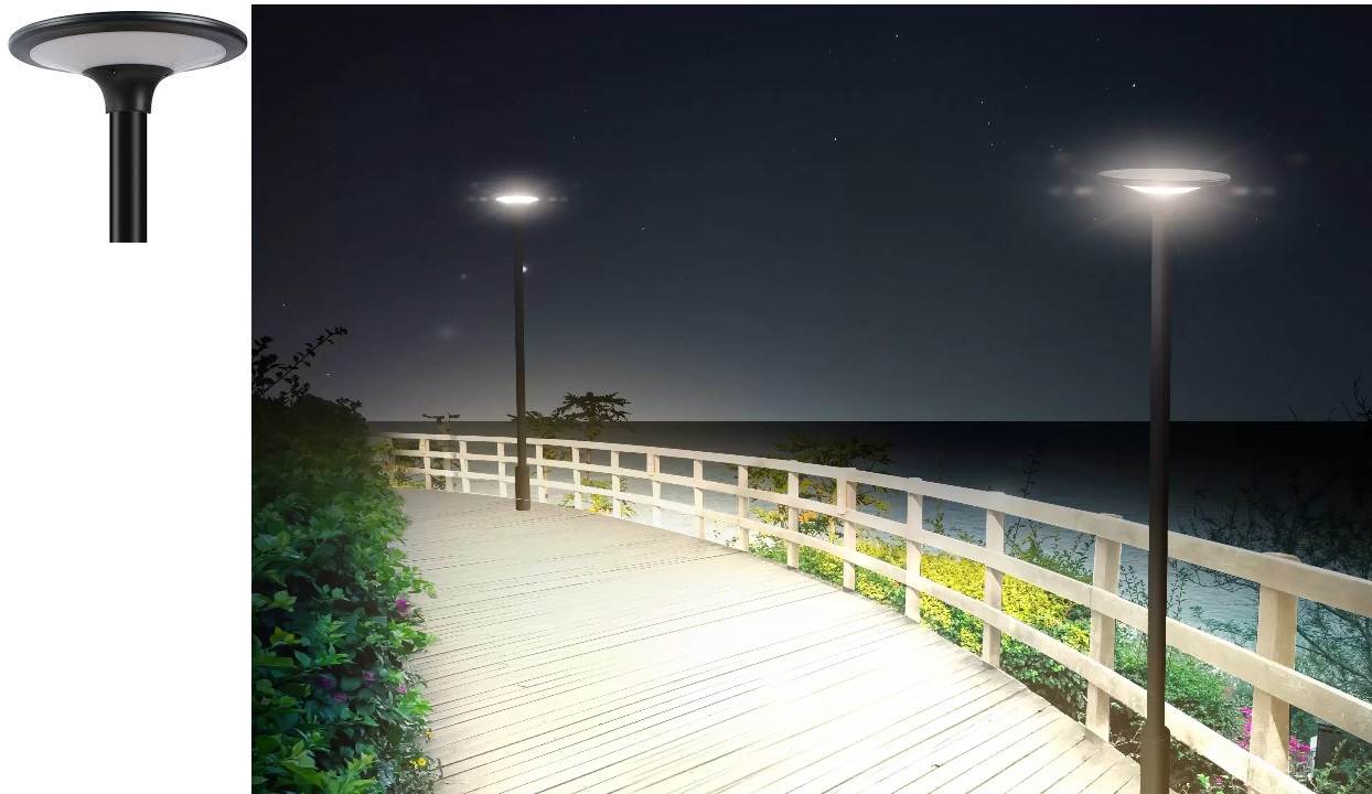 Lampione solare Giulia 20 W luce Dual color