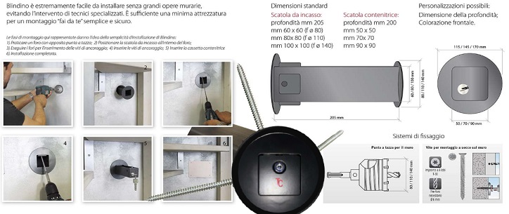 Cassaforte mini blindino 