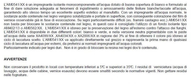 Impregnante ad acqua per esterni  da 1 lt AM0541/13 bianco  - SAYERLACK 