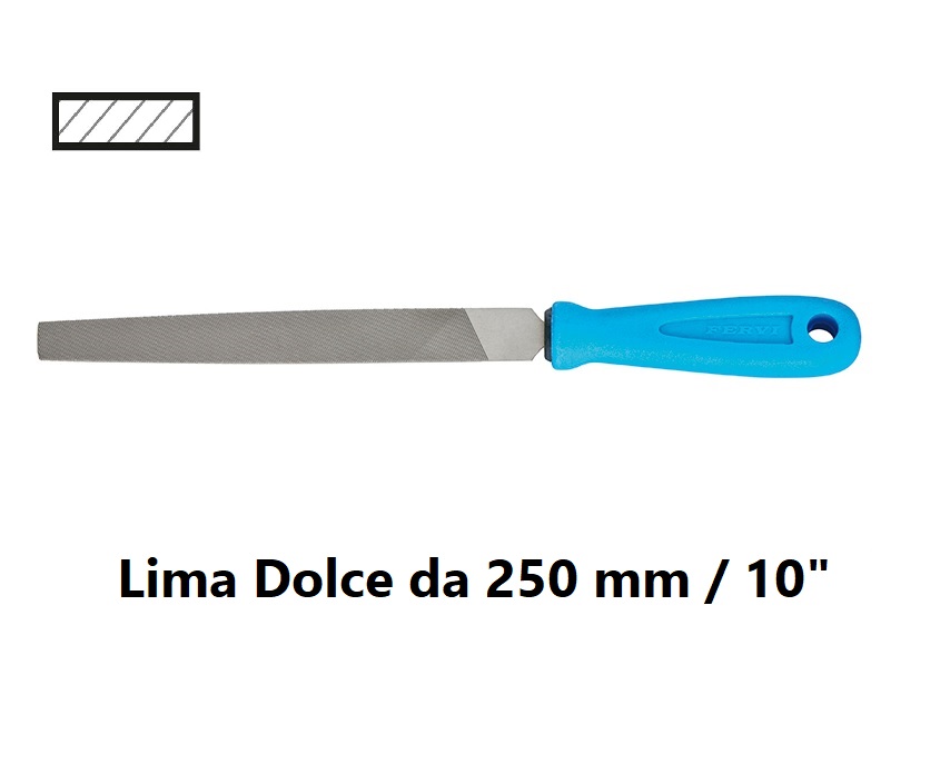 Lima Dolce rettang da 250 mm / 10"	FERVI 0737/250t2  