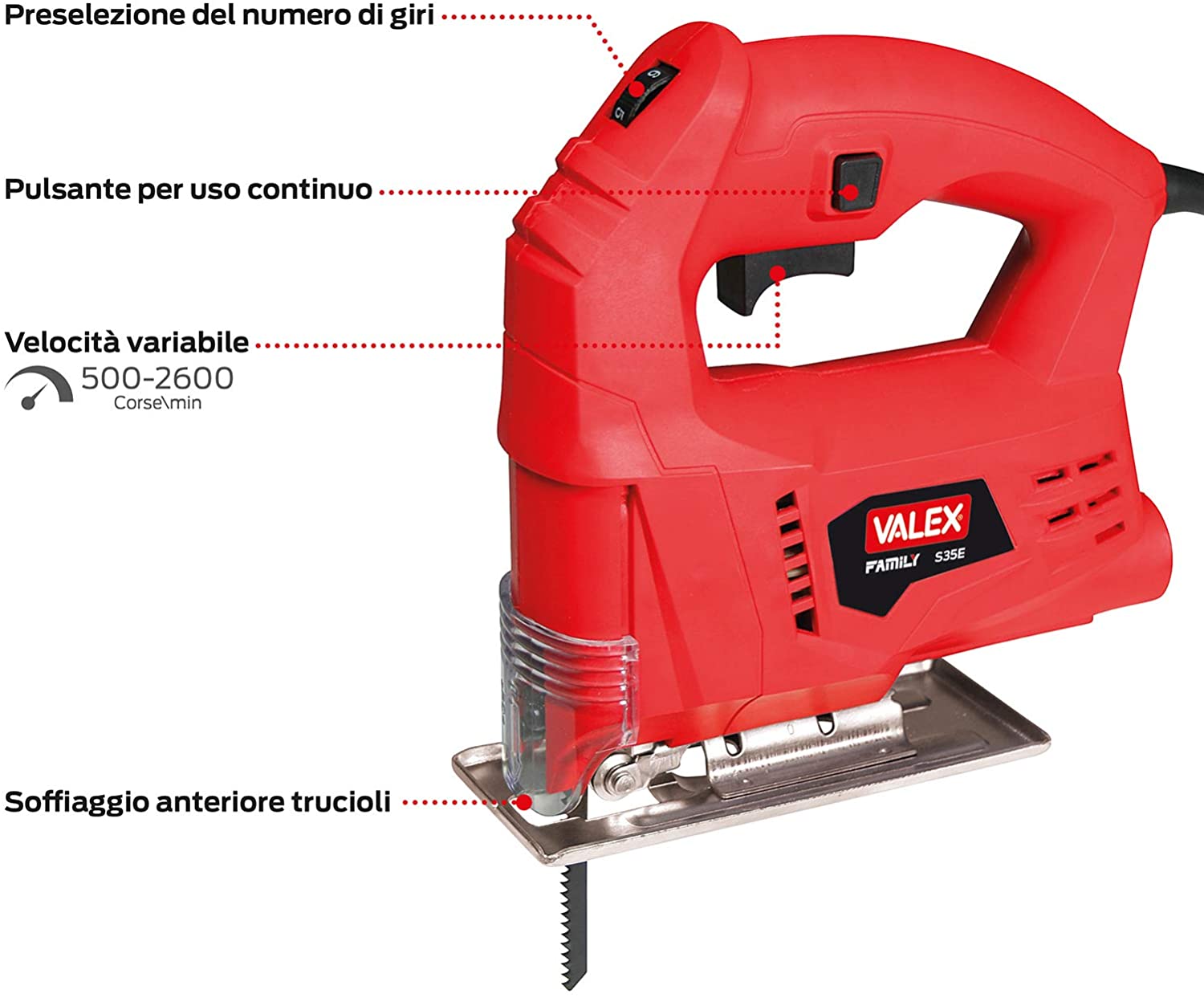 Seghetto alternativo S45 Valex 