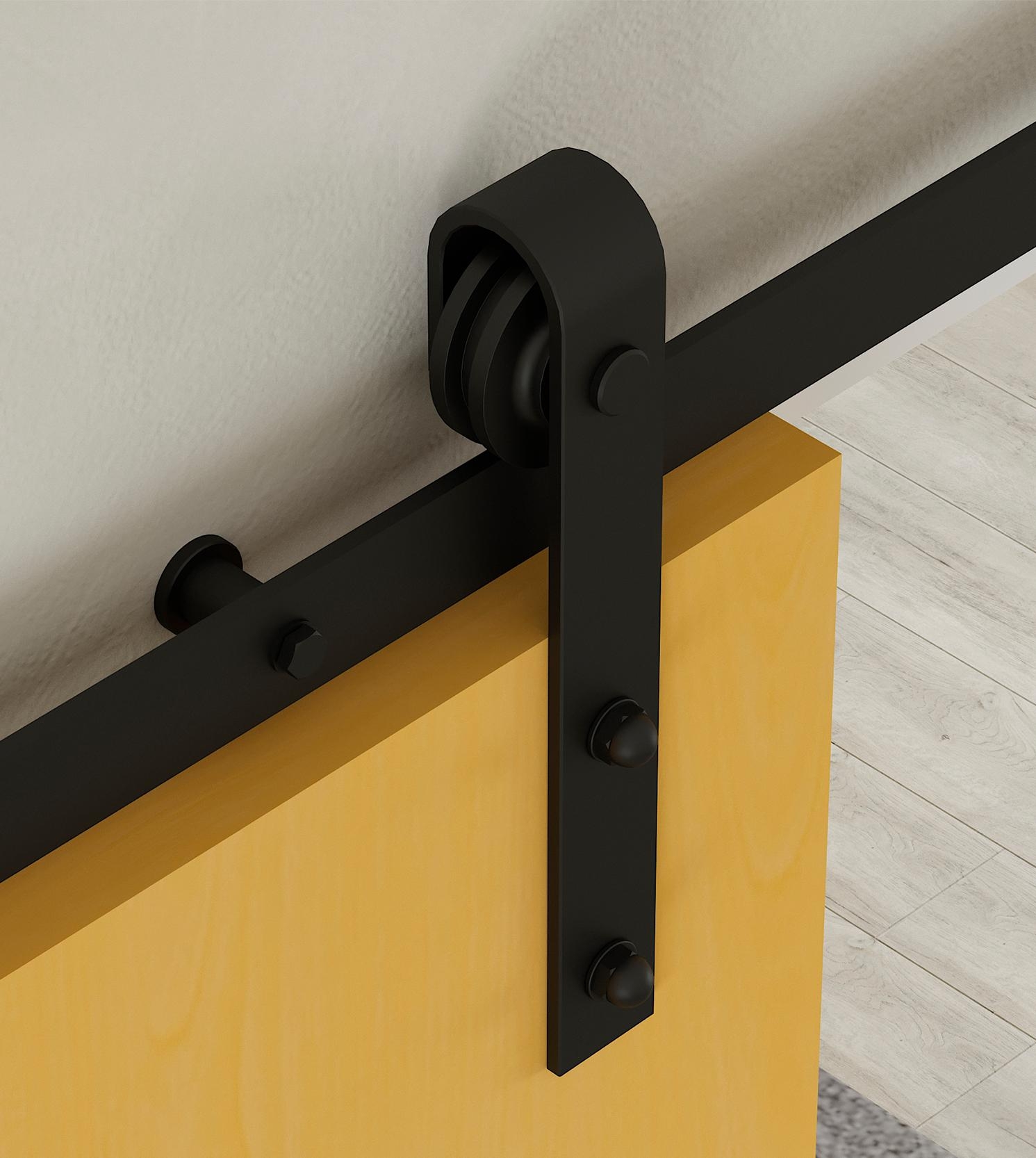 Kit per porta scorrevole rustico porte fienile  - EMUCA