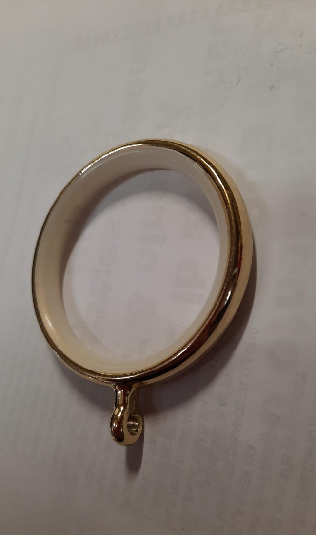 Anello ottone per bastone tende Ø 32mm