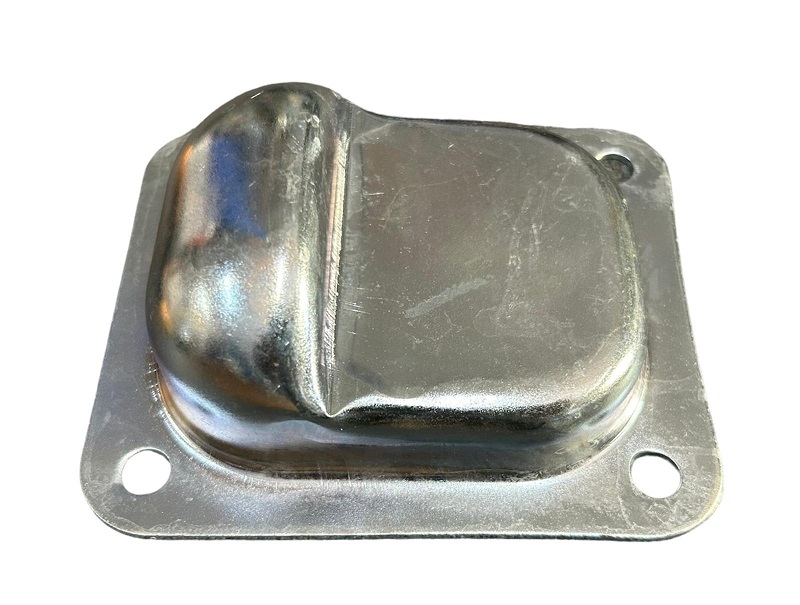 Battente ferma cancello zincato da 55 mm