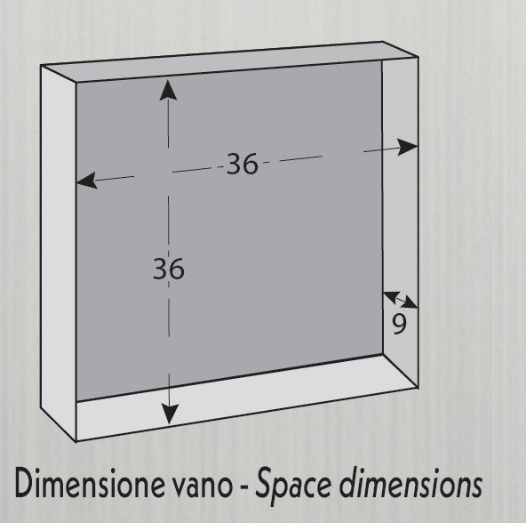 Cassetta postale Nettuno color RUGGINE Alubox