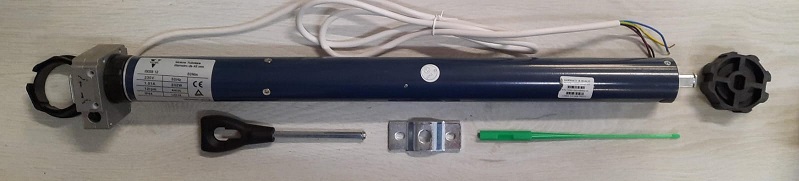 Motore per tapparelle 95kg - 50 Nm  con manovra di soccorso TEL I0058 12 