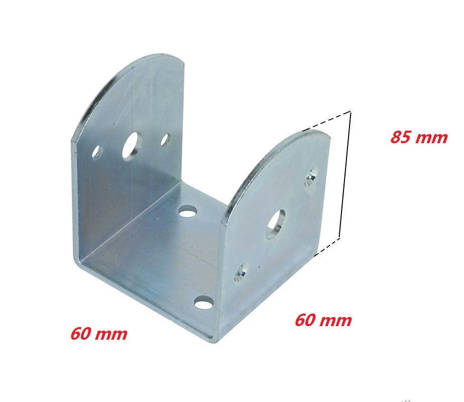 Staffa per travi a U 85x70x85 art 8/1620