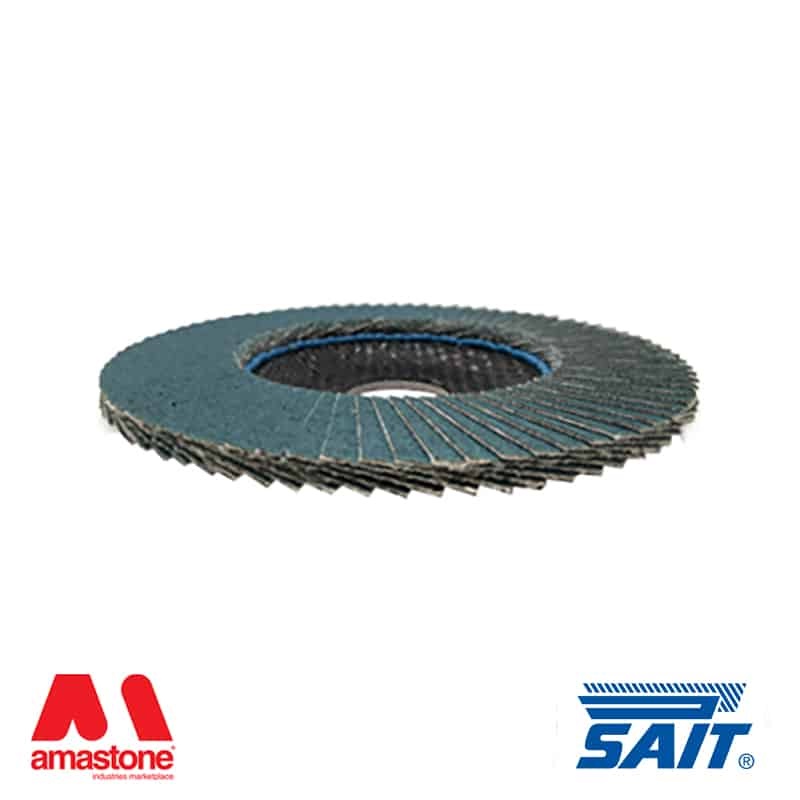 Disco lamellare per metallo e inox 115 Sait