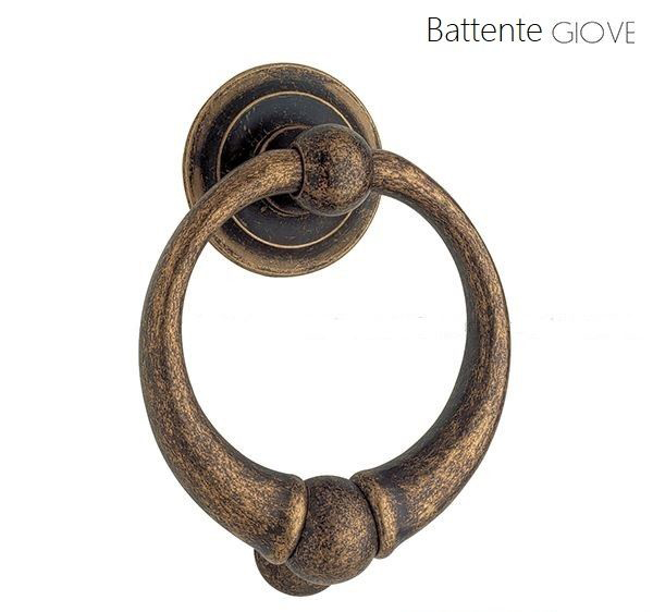 Battente modello GIOVE - bronzo antico REGUITTI