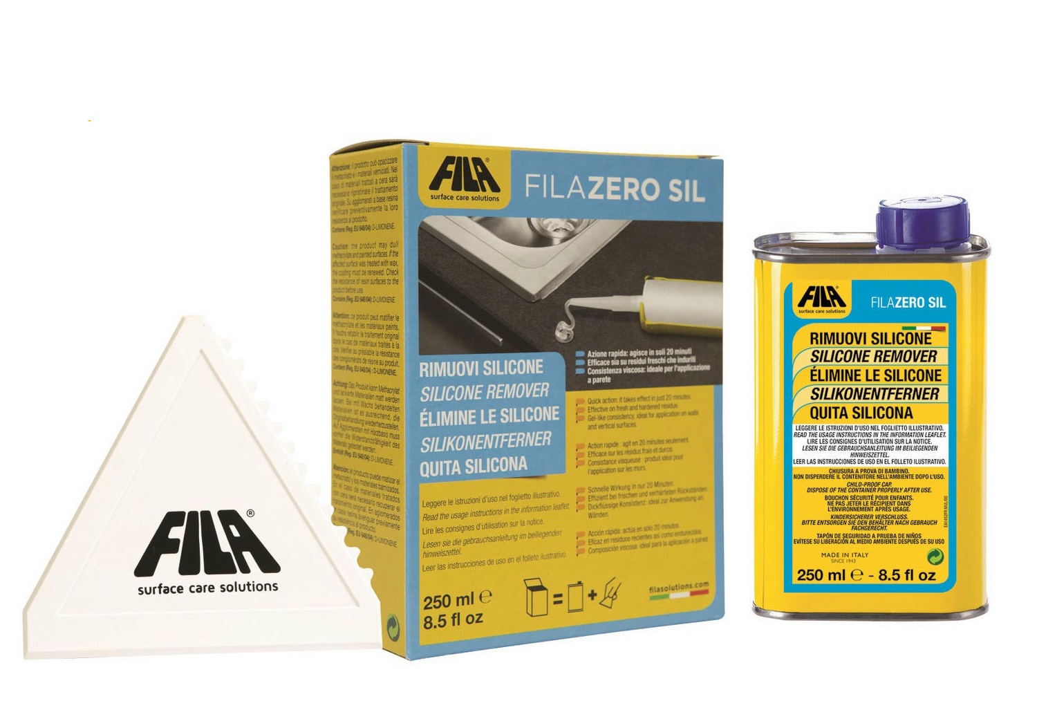 Solvente per silicone FilaZero SIL 250 ml FILA