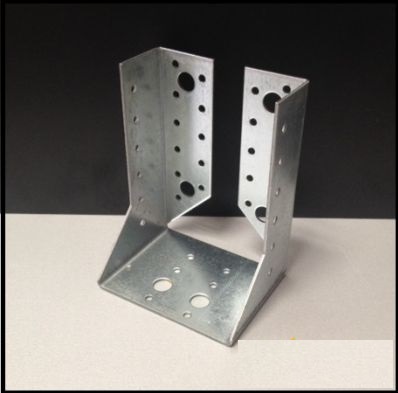 Supporto parete per travi cm10 zincata