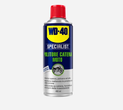 pulitore catena WD40