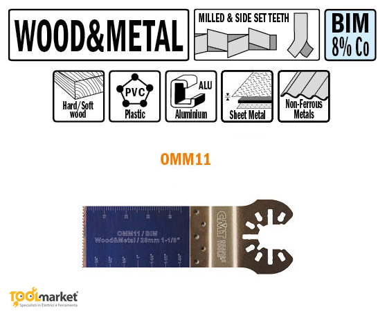 Lama multiutensile OMM11 28mm