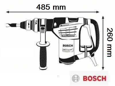 Martello perforatore Bosch GBH 5-40 DCE Professional