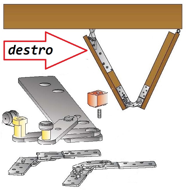 Kit libro battente 1172-1176 - Ternoscorrevoli