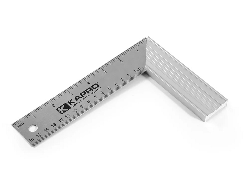 Squadra falegname in acciaio da 30 cm 307-30 Valex