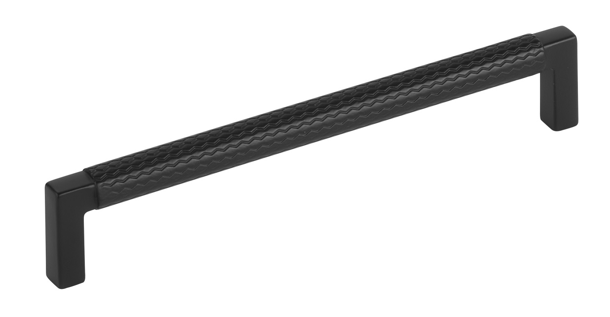 Maniglia  per mobili  Trama nero opaco 15191Z Metalstyle   