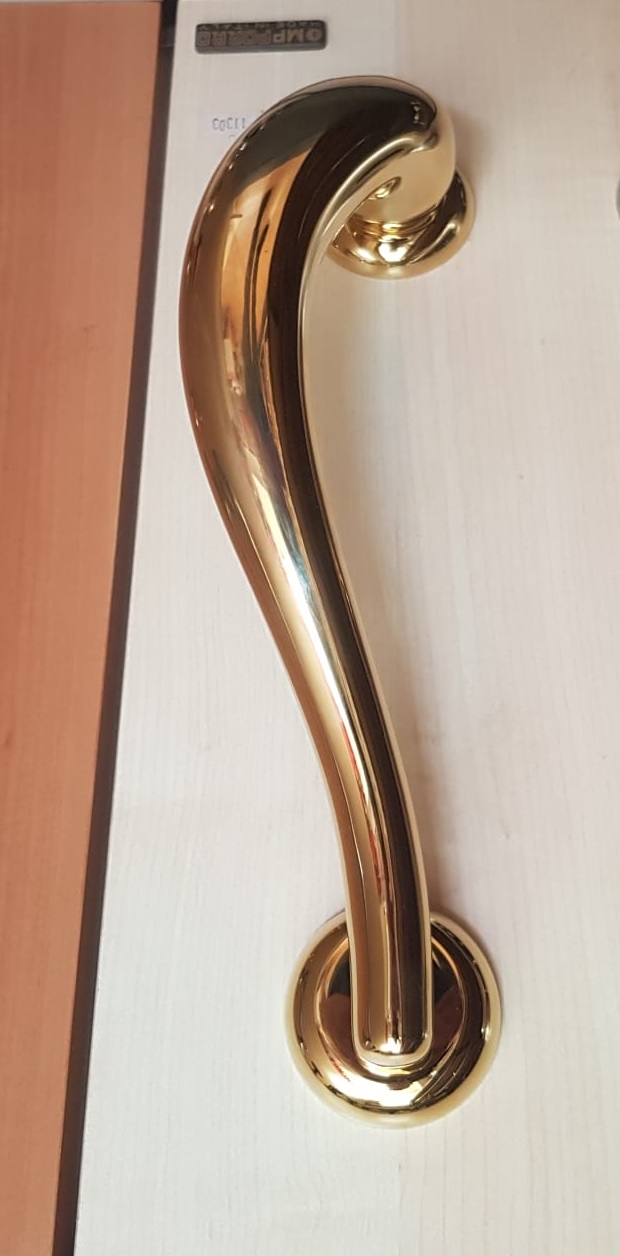 Maniglione 713 da 25cm oro pvd SINISTRO