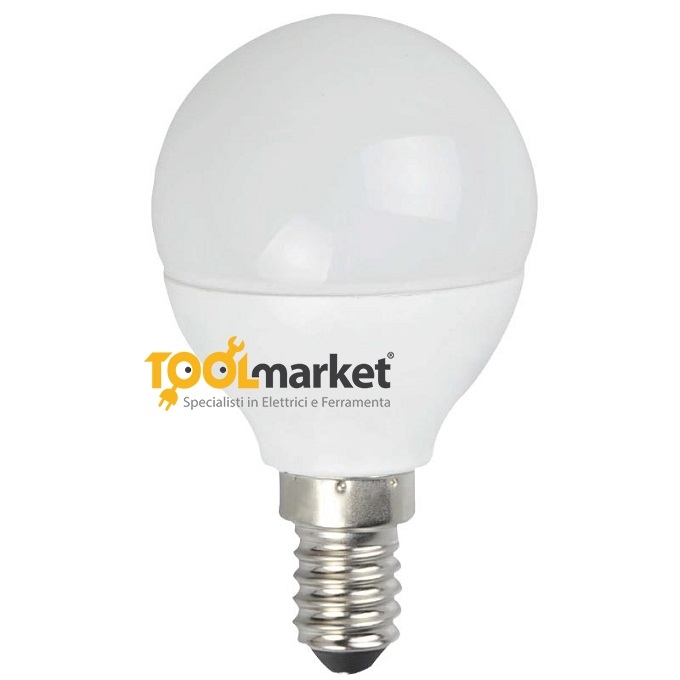 Lampada led sfera 6w E14