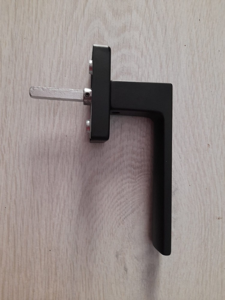 Maniglia DK per finestre  1400 Ghidini nero opaco