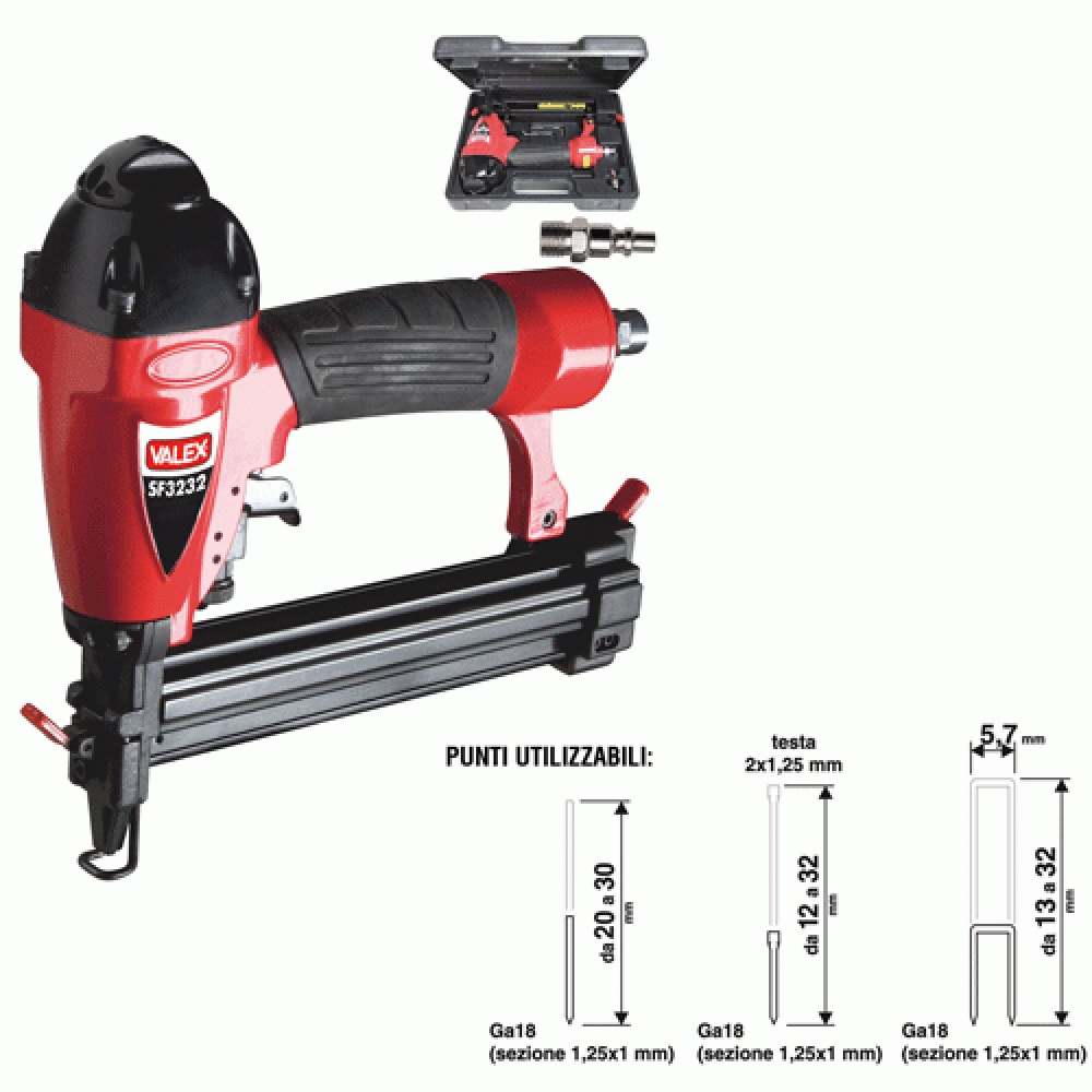 Puntatrice chiodatrice pneumatica SF3232