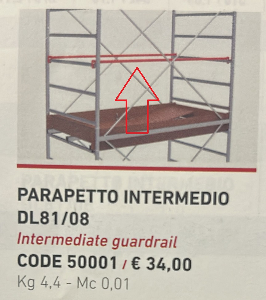 Ponteggio trabattello System 100 MARCHETTI