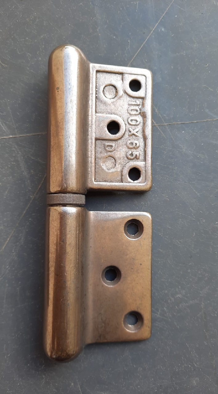 Cerniera grossezza  sx-dx 100x65 ottone