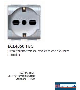 Presa multistandard LIFE TEC ECL4050TEC