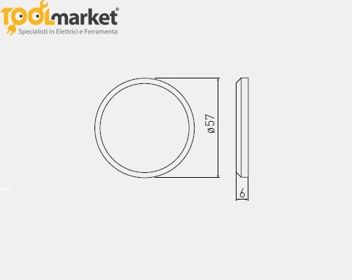 Faretto per superficie LED LUGO 119 GTV