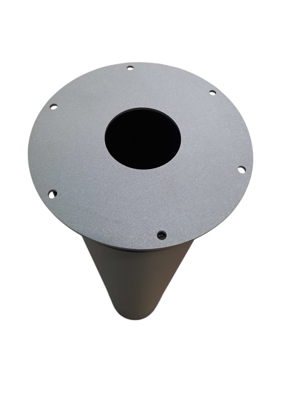 Piede penisola cromo satinato Ø 120 mm regolab 68-87 art 29.22.680.1