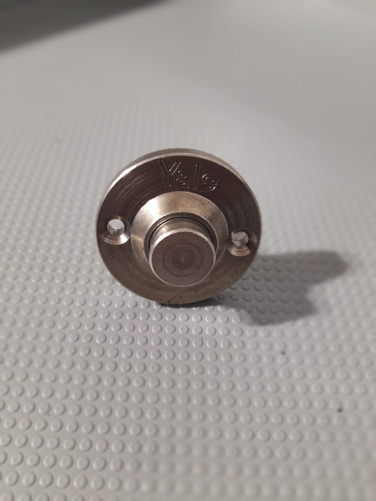 Pulsante ottone cromato Yale 09A81100