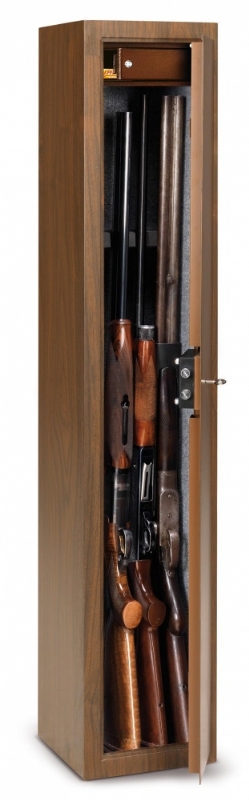 Cassaforte portafucili effetto legno Technomax