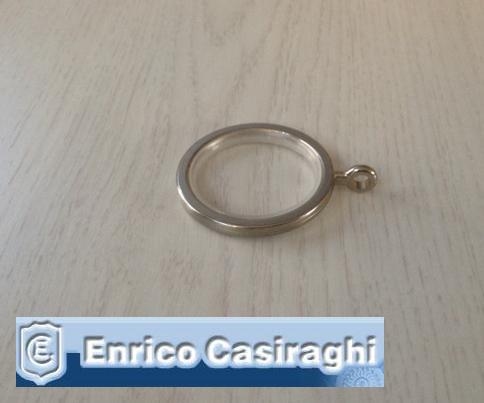 Anello per bastoni 22mm Nikel satinato