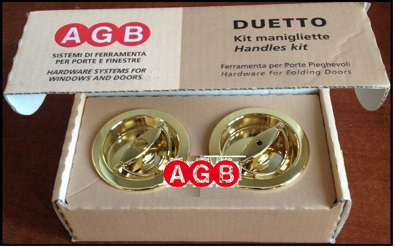 Kit maniglie tonde per porta a libro Duetto 48 B0290000xx