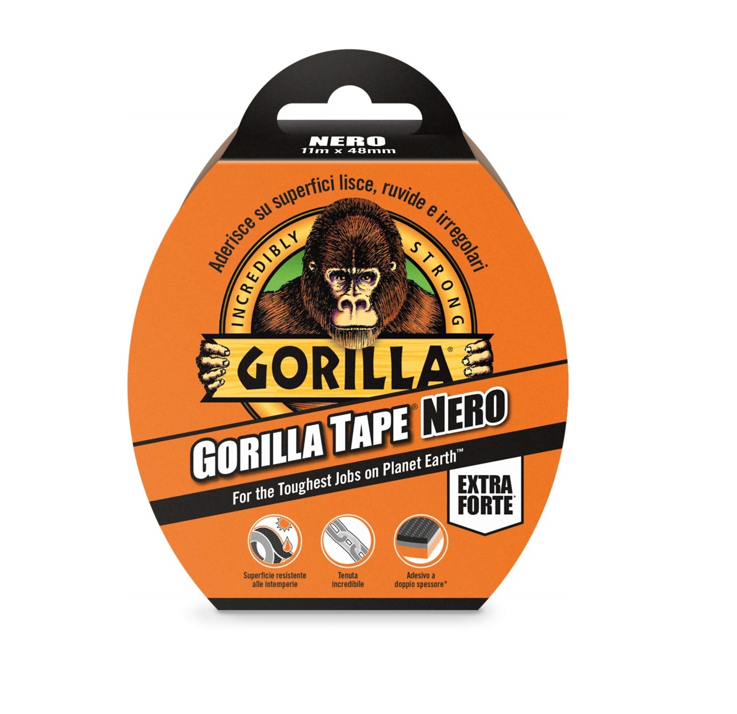 Nastro gorilla aderente a tutte le superfici - GORILLA