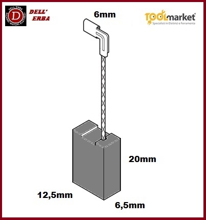 Spazzola per elettroutensili 1751