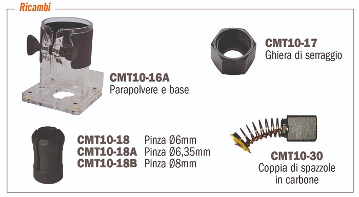 Fresatrice CMT10 rifilatore 