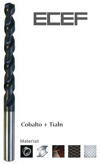 Punte per acciai altolegati Cob+Tialn set 4pz - INECO