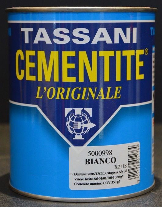Cementite Tassani bianca sintetica - Variante: confezione 250ml