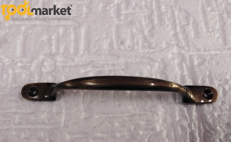 Maniglia a ponte da 155 mm bronzata Cottali