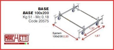 Ponteggio trabattello System 100