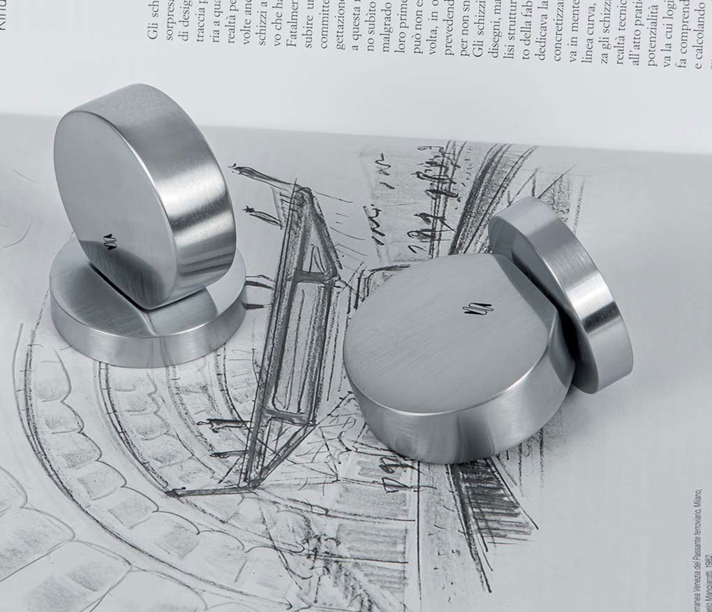 Maniglia per porta MAPO  cromo satinata bocc YALE Colombo Design RM15RY