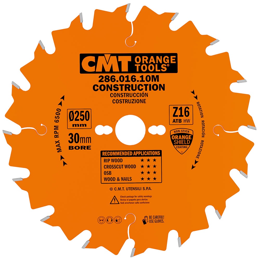 Disco per legno 125 mm 20  denti  CMT 291.125.20H  