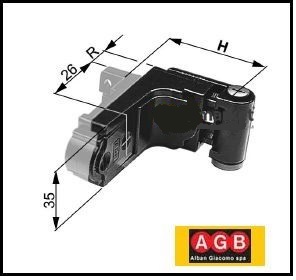 Cerniera regolabile sistema Abaco - H00914xxxx