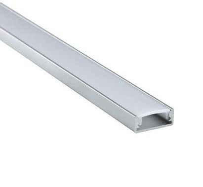 Profilo in alluminio per striscia led da 2 mt